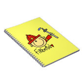 Brandweerman Notitieboek (Rechterzijde)