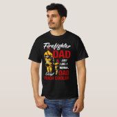 Brandweerman Papa T-shirt (Voorkant volledig)