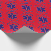 Brandweerman Paramedic Cadeaupapier (Hoek)