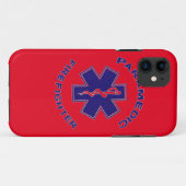 Brandweerman Paramedic Case-Mate iPhone Case (Achterkant (horizontaal))