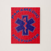 Brandweerman Paramedic Legpuzzel (Verticaal)
