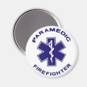 Brandweerman Paramedic Magneet (Voorkant / Achterkant)
