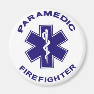 Brandweerman Paramedic Magneet
