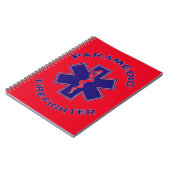 Brandweerman Paramedic Notitieboek (Linkerzijde)