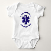 Brandweerman Paramedic Romper (Voorkant)