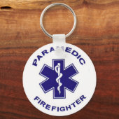 Brandweerman Paramedic Sleutelhanger (Voorkant)