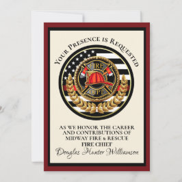 Brandweerman pensioen / erkenning kaart