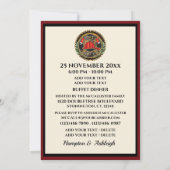 Brandweerman pensioen / erkenning kaart (Achterkant)