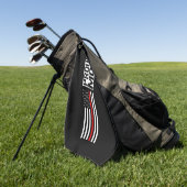 Brandweerman - Proud Mam Golfhanddoek (Groen)