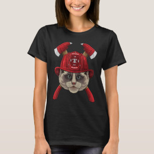 Brandweerman Ragdoll Brandweer Jongens Kinderen Br T-shirt