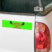 Brandweerman redt gehandicapte kind bumpersticker (Op Truck)