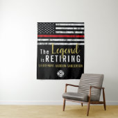 Brandweerman Retirement Party Brandweerman Dunne R Wandkleed (In situ)