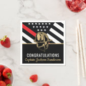 Brandweerman Retirement Party Brandweerman Rode li Servet (Insitu)