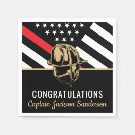 Brandweerman Retirement Party Brandweerman Rode li Servet