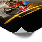 Brandweerman - Rijden terug naar het station 1943  Poster (Hoek)