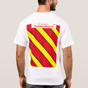 Brandweerman Rood/Geel T-shirt