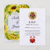 Brandweerman RSVP (Voorkant / Achterkant)