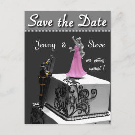 Brandweerman Save the Date Kaart