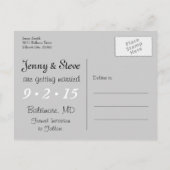 Brandweerman Save the Date Kaart (Achterkant)