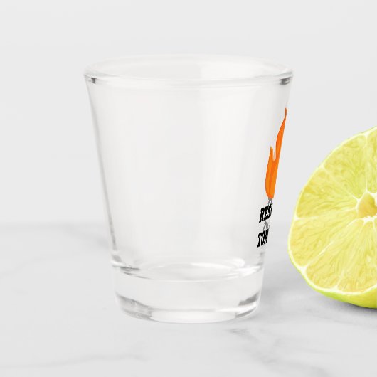 Brandweerman Shot Glas (Links)