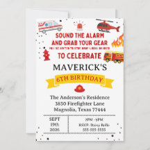 Brandweerman slaat alarm voor verjaardag