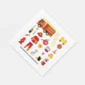 Brandweerman slaat alarm voor verjaardag servet (Hoek)