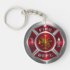 Brandweerman  sleutelhanger
