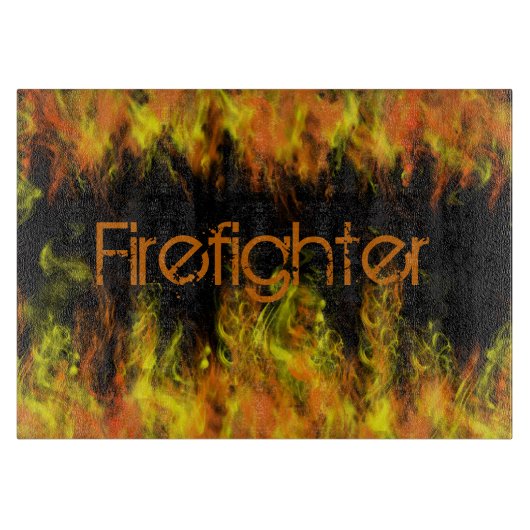 brandweerman snijplank (Voorkant)