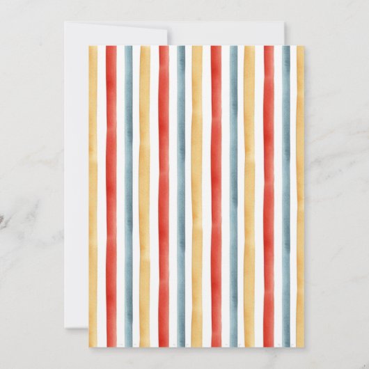 Brandweerman Splash Boys Zomer Verjaardag Pool Par Kaart (Achterkant)