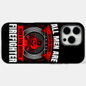 Brandweerman steunt t-shirt Case-Mate iPhone case (Achterkant (horizontaal))