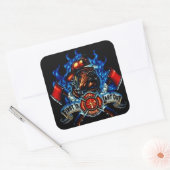 brandweerman sticker (Envelop)