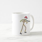 Brandweerman Stickman Koffiemok (Voorkant rechts)