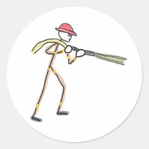 Brandweerman Stickman