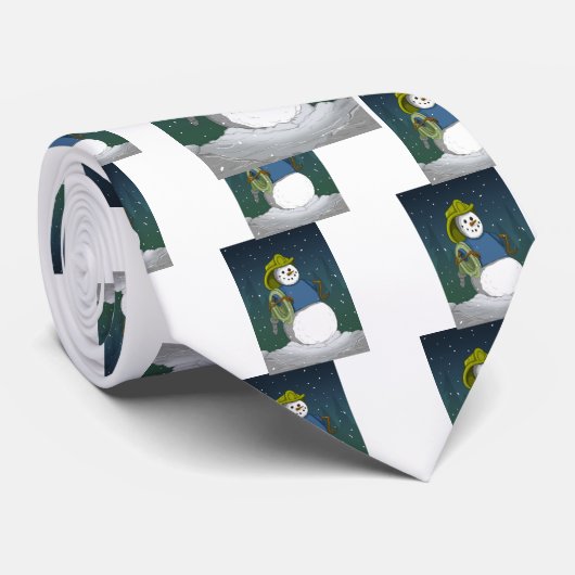 Brandweerman Stropdas (Opgerold)