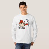 Brandweerman T-shirt (Voorkant volledig)