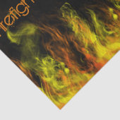 brandweerman tissuepapier (Detail)