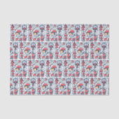 Brandweerman Tissuepapier, Reddingsheld Decoupage Tissuepapier (Voorkant)