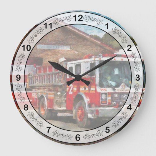 Brandweerman - Union Fire Company 1 Grote Klok (Voorkant)