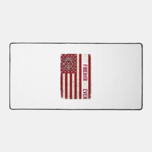 Brandweerman Vader Verticale Vlag Vintage Bureaumat