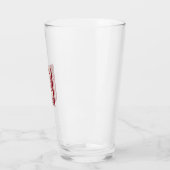Brandweerman Vader Verticale Vlag Vintage Glas (Links)