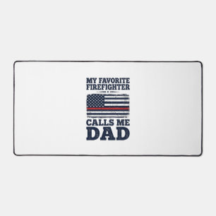 Brandweerman Vader Vintage Vlag Shirt Ontwerp_1 Bureaumat