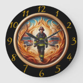 Brandweerman Valor Helden Erfenis Grote Klok (Voorkant)
