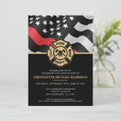 Brandweerman van de brandweeracademie - Afstudeerf Kaart (Staand voorkant)