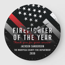 Brandweerman van de Rode Lijn van de Werknemer van Grote Klok