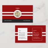 brandweerman visitekaartje (Voorkant / Achterkant)