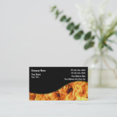 Brandweerman Visitekaartjes (Staand voorkant)