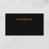 Brandweerman Visitekaartjes (Achterkant)