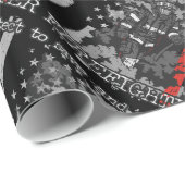 Brandweerman voor opslaan en beschermen cadeaupapier (Rol Hoek)