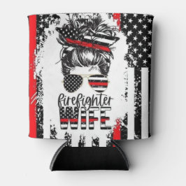 Brandweerman Vrouw Koelboxxen - Patriottisch & Duu Blikjeskoeler