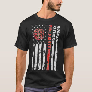 Brandweerman Vuurman Fathers Day gif T-shirt